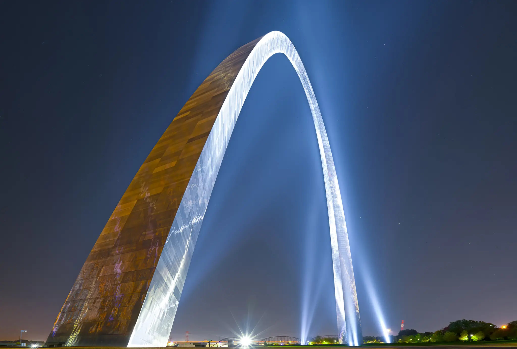 Fine Art photography of the Gateway Arch in St. Louis.